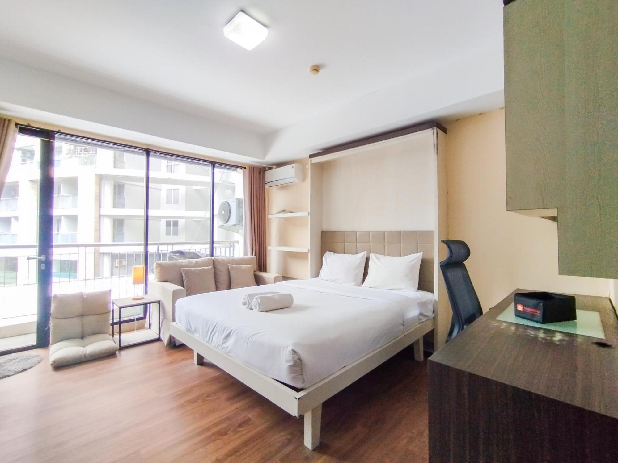 Simply And Comfy Studio Room Apartment Beverly Dago By Travelio Bandung Kültér fotó